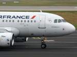 dusseldorf-dus Air France, F-GUGD, Airbus, A 318-100 (neue AF-Lackierung ~ Bug/Nose), 13.11.2011, DUS-EDDL, D�sseldorf, Germany 