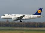 dusseldorf-dus Lufthansa, D-AILM 'Friedrichshafen', Airbus, A 319-100, 13.11.2011, DUS-EDDL, D�sseldorf, Germany 