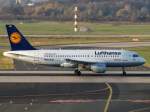 dusseldorf-dus Lufthansa, D-AILM 'Friedrichshafen', Airbus, A 319-100, 13.11.2011, DUS-EDDL, D�sseldorf, Germany 

