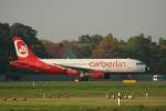 Air Berlin A 320-214 D-ABDX kurz vor dem Start in ...
