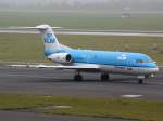dusseldorf-dus KLM cityhopper, PH-KZS, Fokker, 70, 13.11.2011, DUS-EDDL, D�sseldorf, Germany
