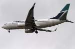 WestJet, C-FWAF, Boeing, B737-7CT, ...  Kurt Greul 09.01.2012