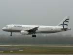 dusseldorf-dus Aegean Airlines, SX-DVT, Airbus, A 320-200, 13.11.2011, DUS-EDDL, D�sseldorf, Germany

