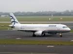 dusseldorf-dus Aegean Airlines, SX-DVT, Airbus, A 320-200, 13.11.2011, DUS-EDDL, D�sseldorf, Germany