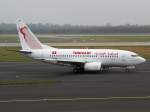dusseldorf-dus Tunisair, TS-IOQ 'Bizerte', Boeing, 737-600, 13.11.2011, DUS-EDDL, D�sseldorf, Germany

