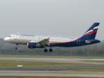 dusseldorf-dus Aeroflot, VP-BRY 'K.Brulloff', Airbus, A 320-200, 13.11.2011, DUS-EDDL, D�sseldorf, Germany