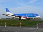 BMI A 319-131 G-DBCJ auf dem Weg zum Start in ...