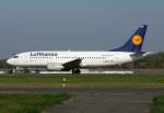 Lufthansa B 737-330 D-ABXW Hanau beim Start in Berlin-Tegel am ...