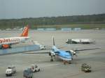 KLM KLM cityhooper hat es geschafft , Stillstand.K�ln Bonn.(24.04.2008)