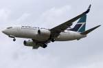 WestJet, C-GWSU, Boeing, B737-7CT, ...  Kurt Greul 19.01.2012