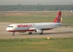 Atlasjet A 321-231 TC-ETH bei der Ankunft in Berlin-Tegel am ...