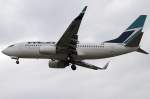 WestJet, C-GWSH, Boeing, B737-76N, ...  Kurt Greul 23.01.2012