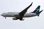 WestJet, C-FKWS, Boeing, B737-76N, ...  Kurt Greul 24.01.2012