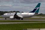 WestJet, C-GQWJ, Boeing, B737-7CT, ...  Kurt Greul 27.01.2012