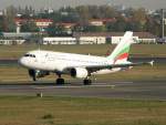 Bulgaria Air A 319-111 LZ-FBF beim Start in Berlin-Tegel am ...