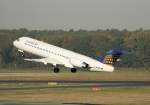 Contact Air Fokker 100 D-AFKE beim Start in Berlin-Tegel am ...