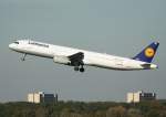 Lufthansa A 321-231 D-AISD Chemnitz beim Start in Berlin-Tegel am ...