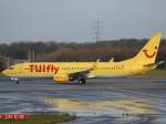 TUIfly, D-ATUL, Boeing, 737-800 ...  Wolfgang Kleuser 04.02.2012