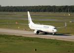 SunExpress B 737-86N TC-SNJ bei der Ankunft in Berlin-Tegel am ...