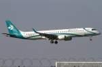 Air Dolomiti, I-ADJM, Embraer, ...  Kurt Greul 07.02.2012