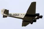 Lufthansa Traditionsflug, D-CDLH, Junkers, JU-52, 29.09.2011, NUE, N�rnberg, Germany



  ...