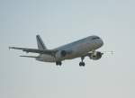 Air France A 320-211 F-GVJA kurz vor der Landung in ...