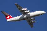 Swiss, HB-IXP, BAe, ARJ-100, ...  Kurt Greul 16.02.2012