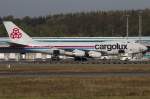 Cargolux, LX-SCV, Boeing, B747-4R7F, ...  Kurt Greul 16.02.2012