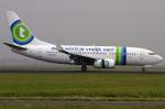 Transavia, PH-XRX, Boeing, B737-7K2, ...  Kurt Greul 18.02.2012