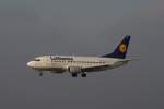 Lufthansa Boeing 737-500  Esslingen  ...  Gilbert Coletti 18.02.2012