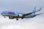 Jetairfly, OO-JAX, Boeing, B737-8B5, ...  Kurt Greul 24.02.2012