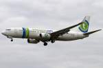 Transavia, PH-HZN, Boeing, B737-8K2, ...  Kurt Greul 26.02.2012