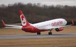 Air Berlin,D-ABBE,(c/n 30881),Boeing 737-86J(WL),23.02.2012,HAM-EDDH,Hamburg,Germany ...  Henryk Konrad 26.02.2012
