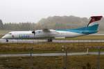 Luxair, LX-LGD, deHavilland, DHC-8Q-402, ...  Kurt Greul 28.02.2012
