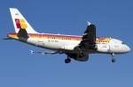 Iberia, EC-HKO, Airbus, A319-111, ...  Kurt Greul 29.02.2012