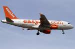 EasyJet, HB-JZP, Airbus, A319-111, ...  Kurt Greul 18.03.2012