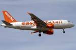 EasyJet, HB-JZV, Airbus, A319-111, ...  Kurt Greul 18.03.2012