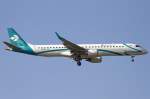 Air Dolomiti, I-ADJN, Embraer, ...  Kurt Greul 25.03.2012