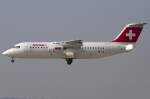 Swiss, HB-IYR, BAe, ARJ-100, ...  Kurt Greul 30.03.2012