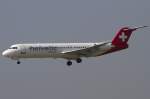 Helvetic Airways, HB-JVH, Fokker, ...  Kurt Greul 31.03.2012