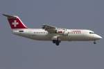 Swiss, HB-IXS, BAe, ARJ-100, ...  Kurt Greul 04.04.2012