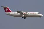 Swiss, HB-IXW, BAe, ARJ-100, ...  Kurt Greul 05.04.2012