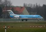 KLM-Cityhopper Fokker 70 PH-KZM ...  Frank Maczkowicz 07.04.2012
