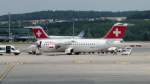 Swiss BAe 146  Jumbolino  ...  Pat_42 09.04.2012