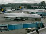 A340-300 der Lufthansa in Frankfurt am 30.07.05  ...