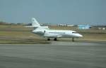 Eine dreistrahlige Dassault Falcon ...  Ronny Spiller 20.04.2012