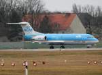 KLM-Cityhopper Fokker 70 PH-KZT ...  Frank Maczkowicz 20.04.2012