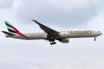 Emirates, A6-ECL, Boeing, B777-36N-ER, ...  Kurt Greul 24.04.2012