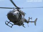 Utility Helicopter UH-72 LAKOTA (EC-145) der U.S.ARMY in Landeanflug, aufgenommen ...