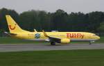 TUIfly,D-AHFK,(c/n27991),Boeing 737-8K5(WL),04.05.2012,HAM-EDDH,Hamburg,Germany ...  Henryk Konrad 04.05.2012